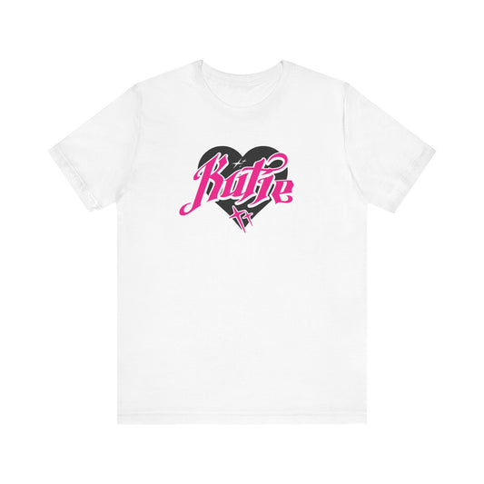 Kutie the Band Heart Logo Unisex Jersey Short Sleeve Tee