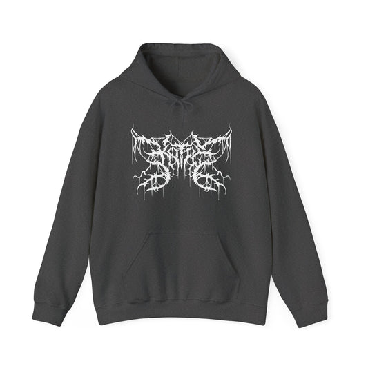 Kutie the Band B&W Butterfly Unisex Heavy Blend™ Hooded Sweatshirt