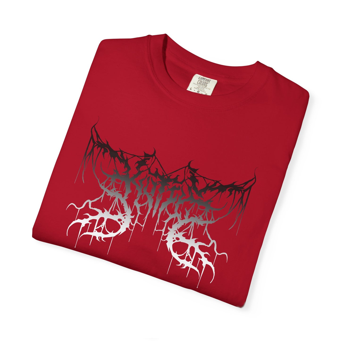 B&W Metal Kutie Logo Garment-Dyed T-shirt