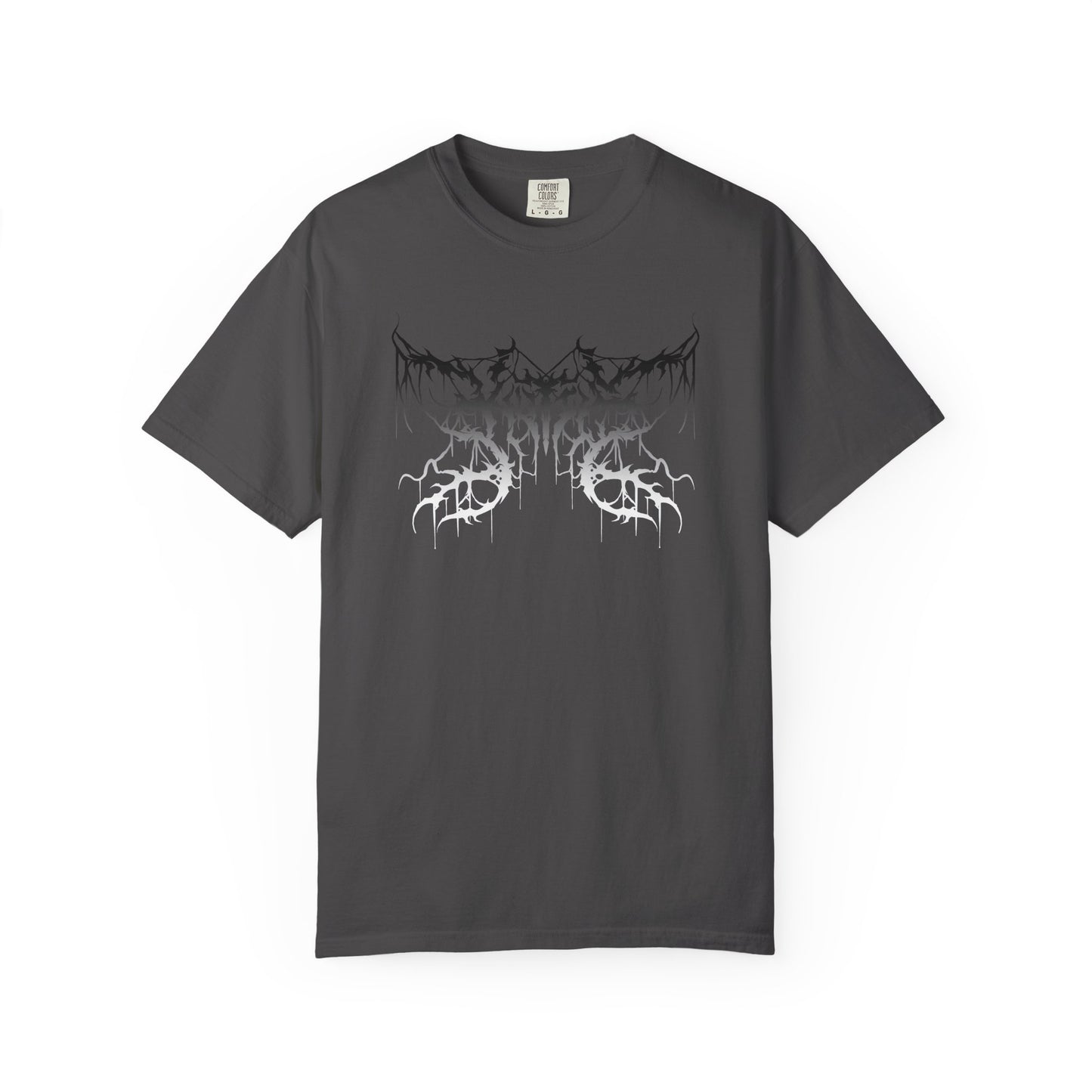 B&W Metal Kutie Logo Garment-Dyed T-shirt