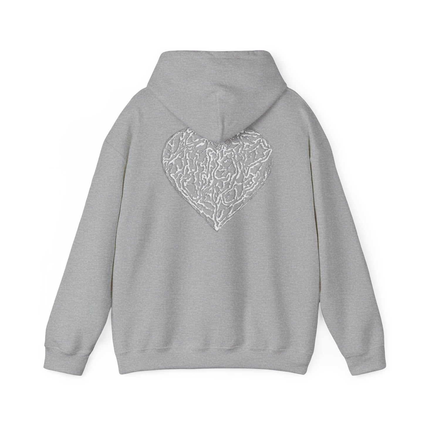 Kutie NEW Heart Front and Back Hoodie