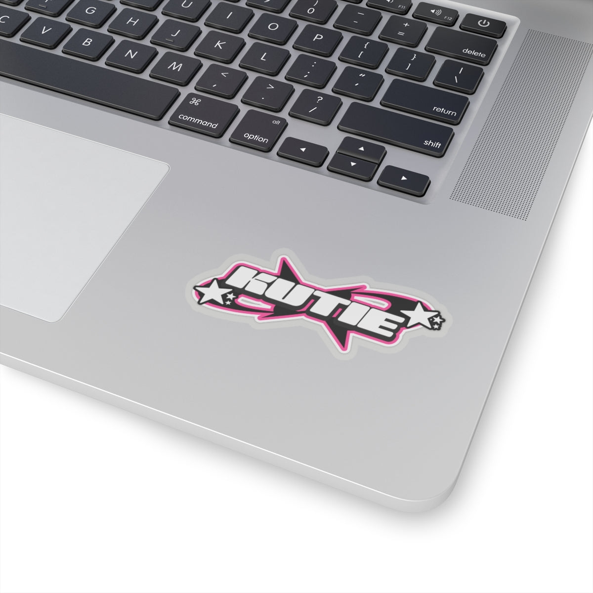 Kutie the Band Skater Logo Kiss-Cut Stickers