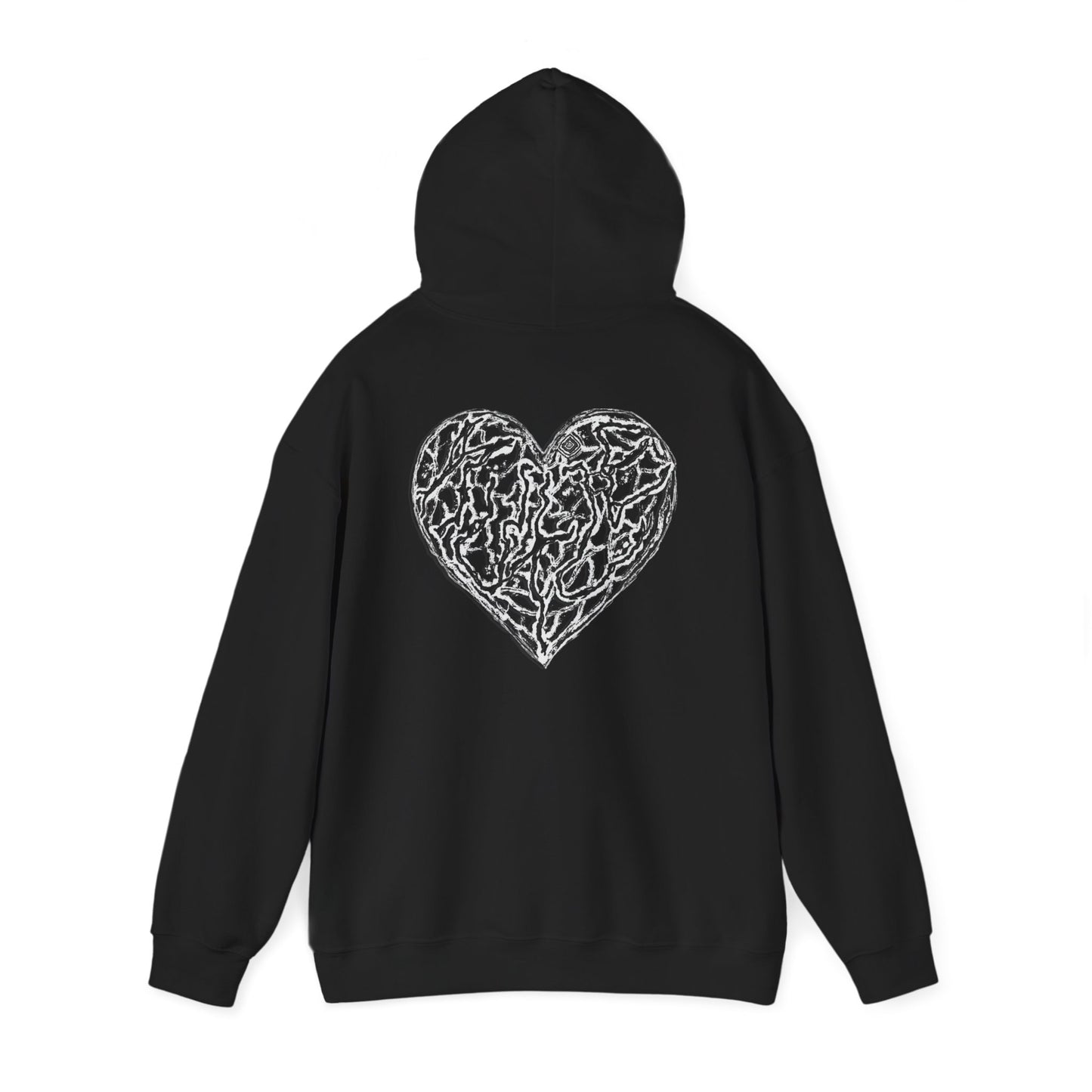 Kutie NEW Heart Front and Back Hoodie