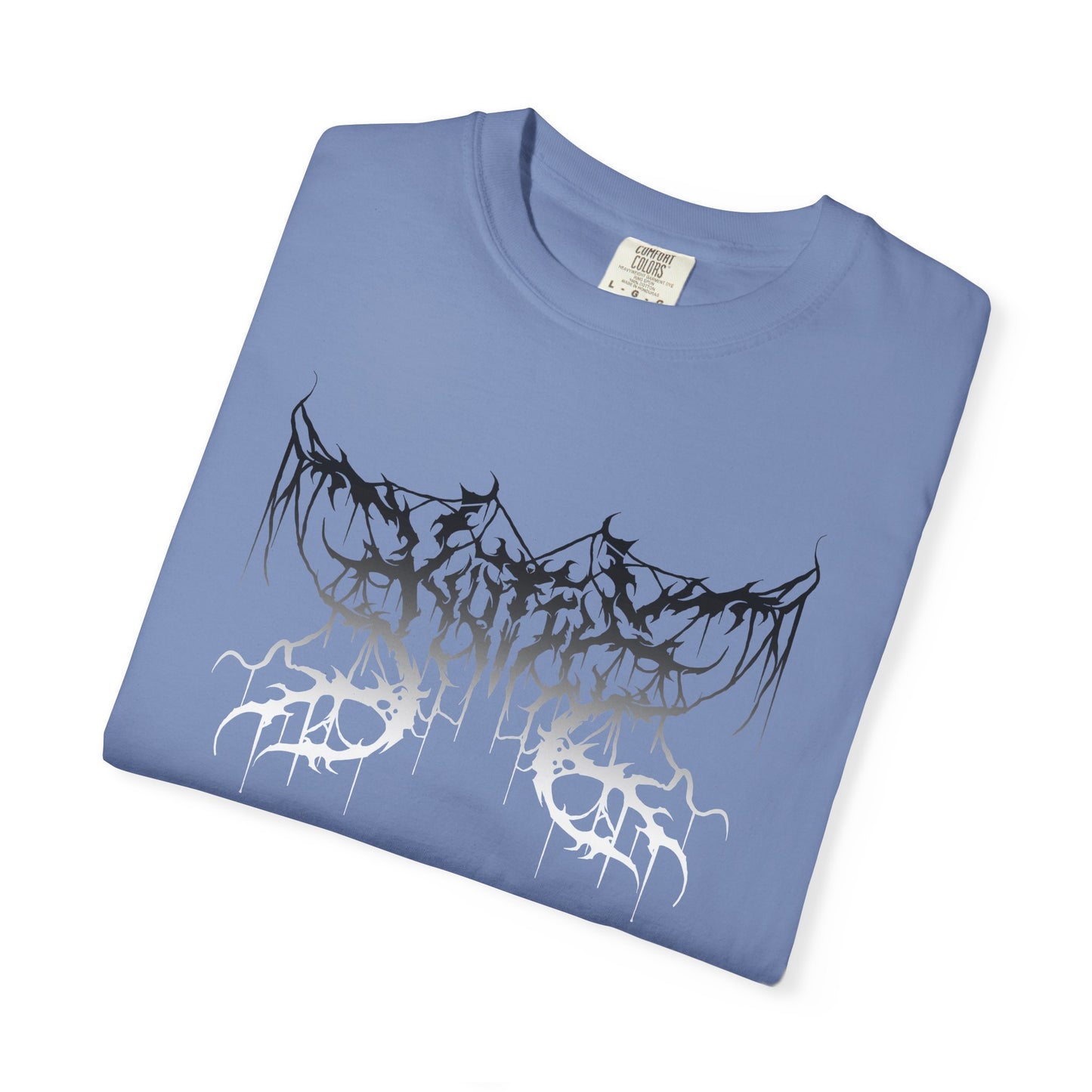B&W Metal Kutie Logo Garment-Dyed T-shirt
