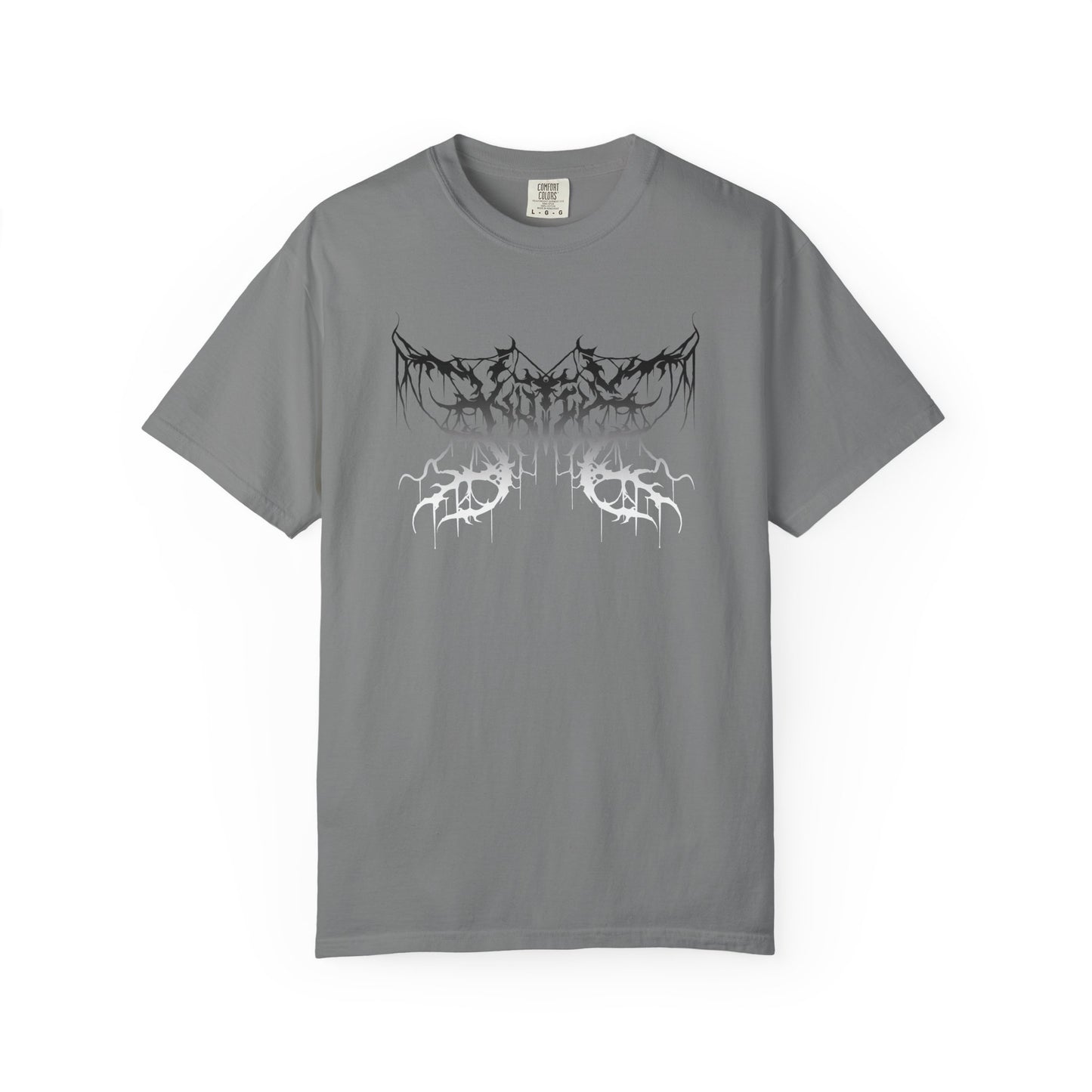 B&W Metal Kutie Logo Garment-Dyed T-shirt
