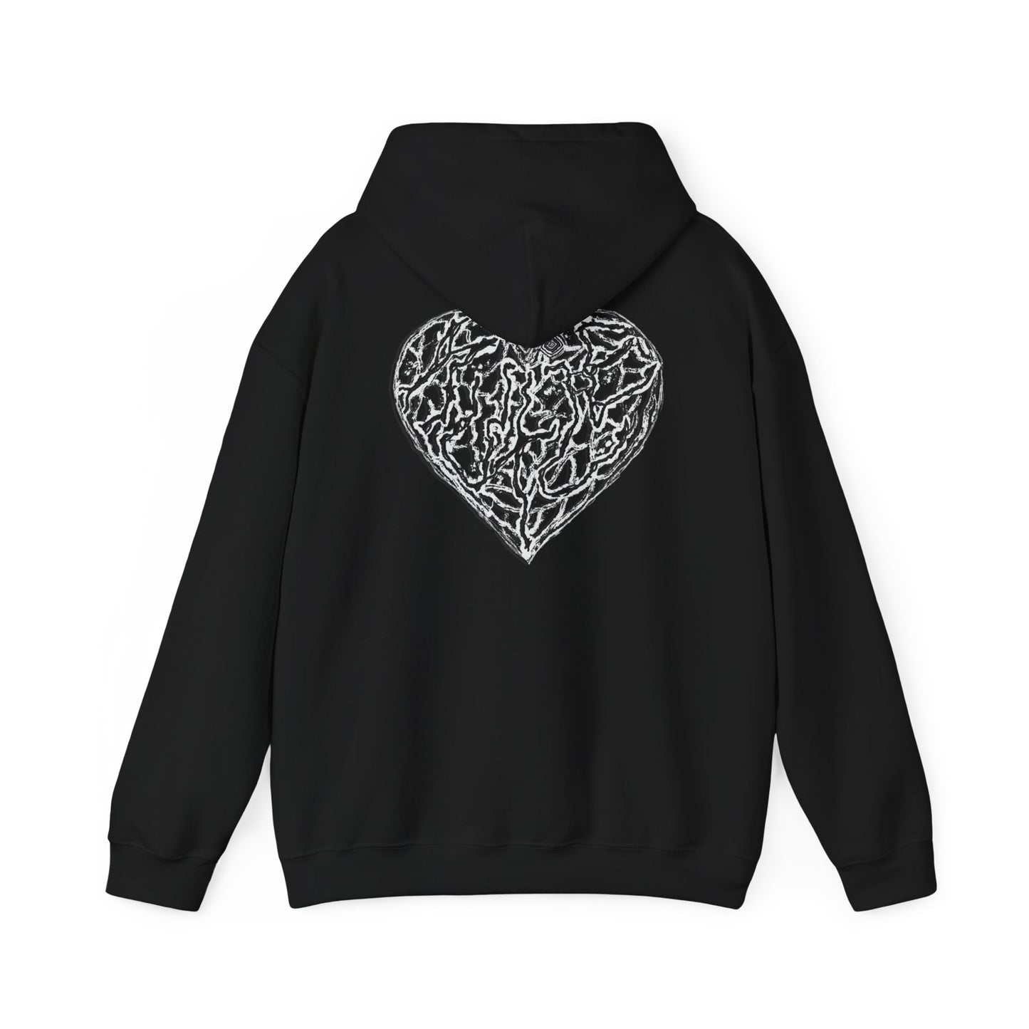 Kutie NEW Heart Front and Back Hoodie
