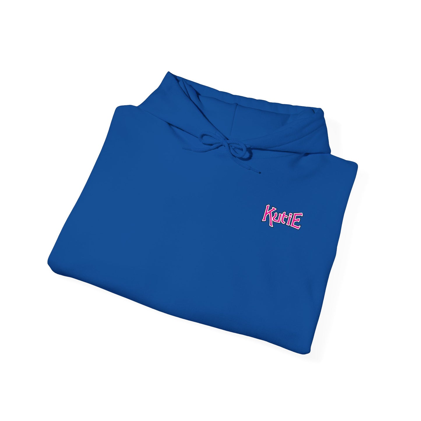 Kutie Heart Logo Front and Back Hoodie