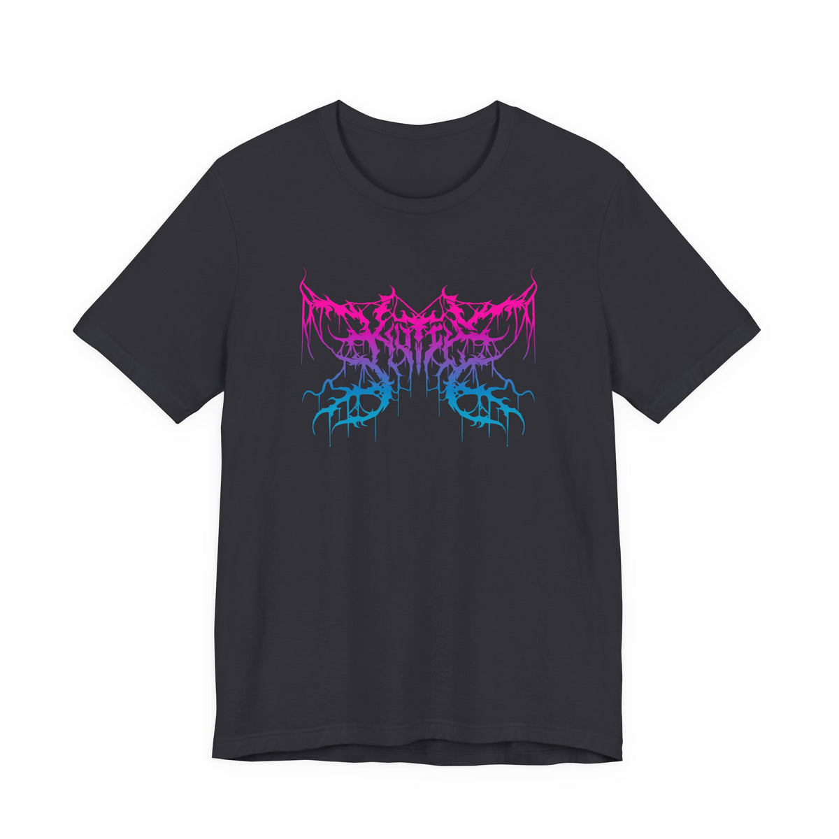 Kutie the Band Pink Blue Butterfly Unisex Jersey Short Sleeve Tee