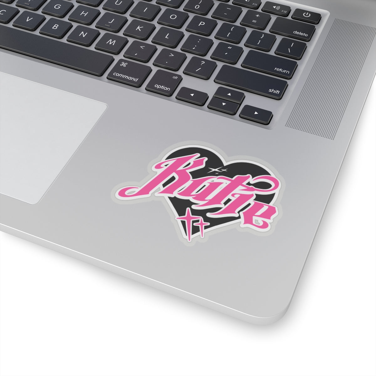 Kutie the Band, Heart Logo Kiss-Cut Stickers