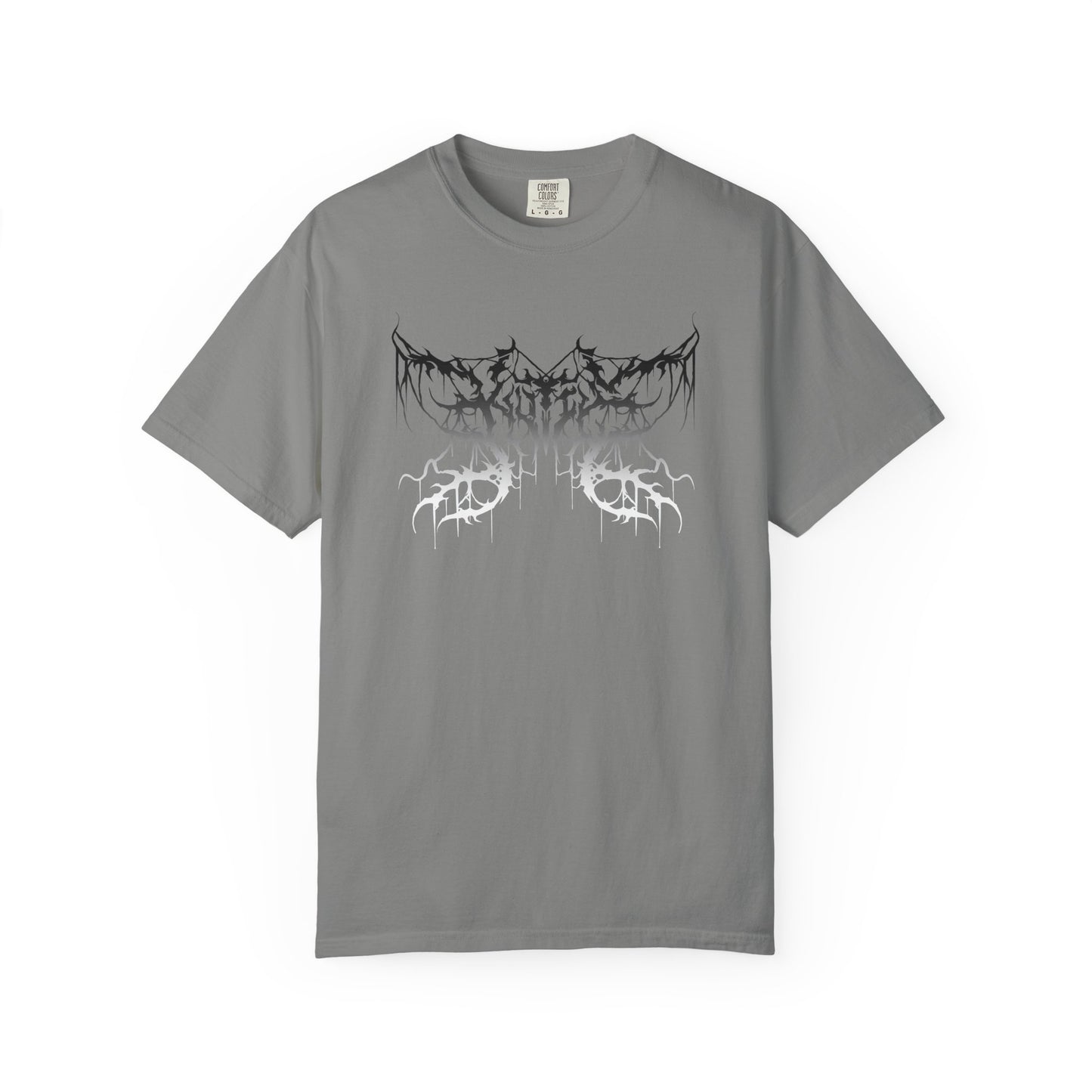 B&W Metal Kutie Logo Garment-Dyed T-shirt