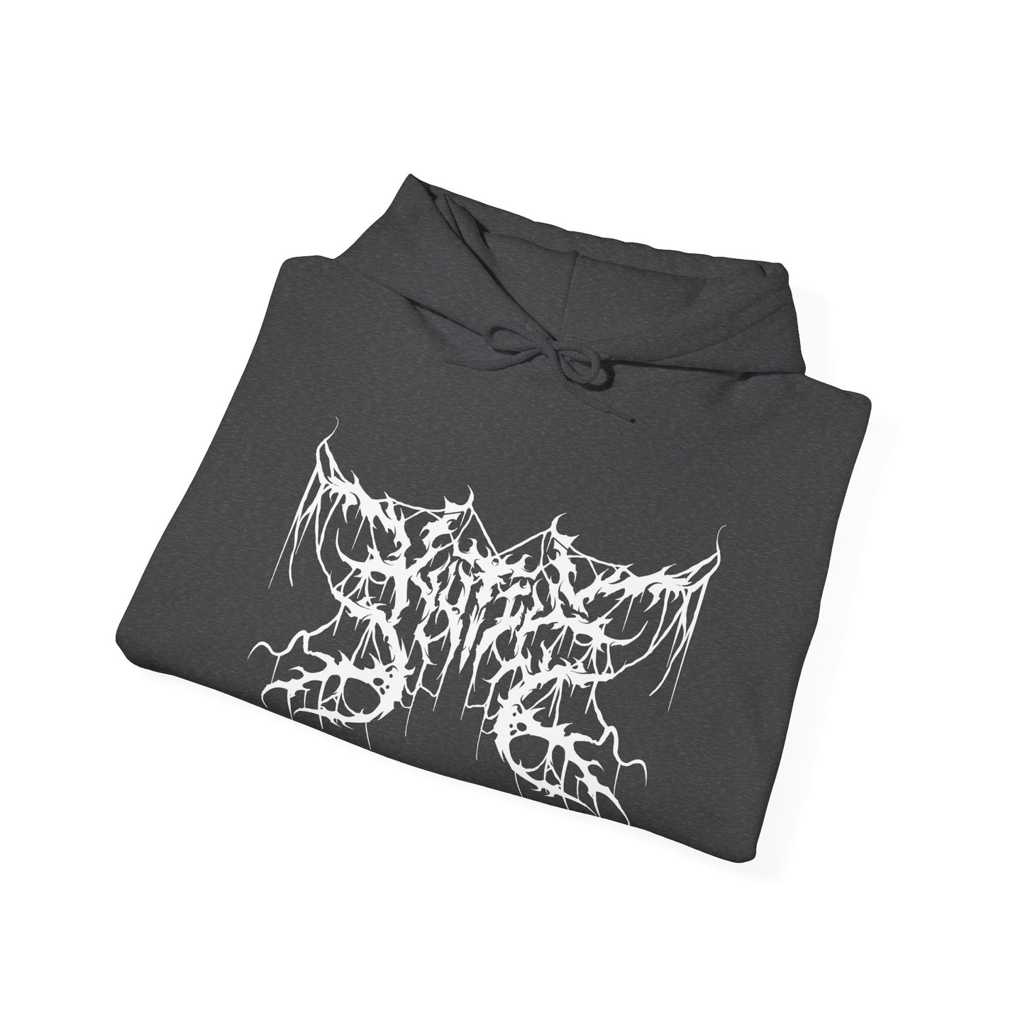Kutie the Band B&W Butterfly Unisex Heavy Blend™ Hooded Sweatshirt