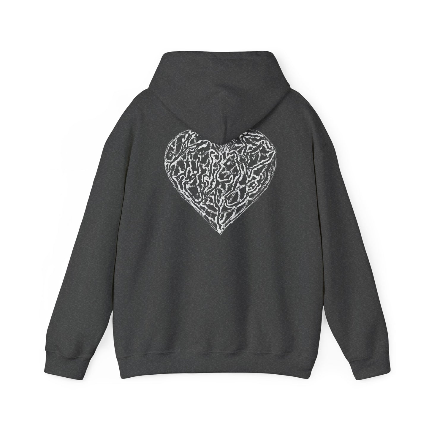 Kutie NEW Heart Front and Back Hoodie