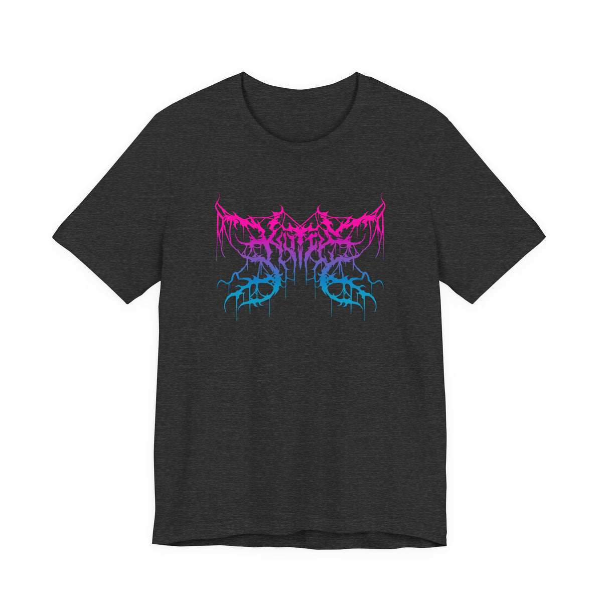 Kutie the Band Pink Blue Butterfly Unisex Jersey Short Sleeve Tee