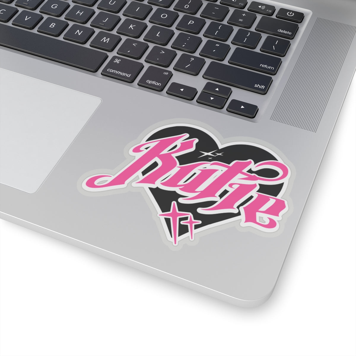 Kutie the Band, Heart Logo Kiss-Cut Stickers