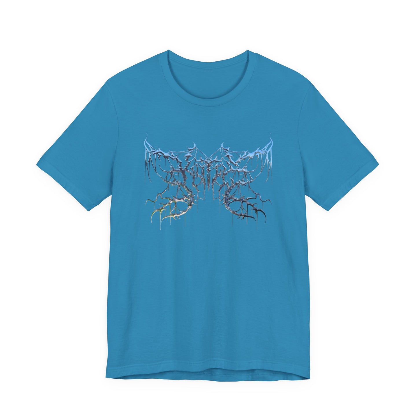 Kutie Metal Butterfly Unisex Jersey Short Sleeve Tee