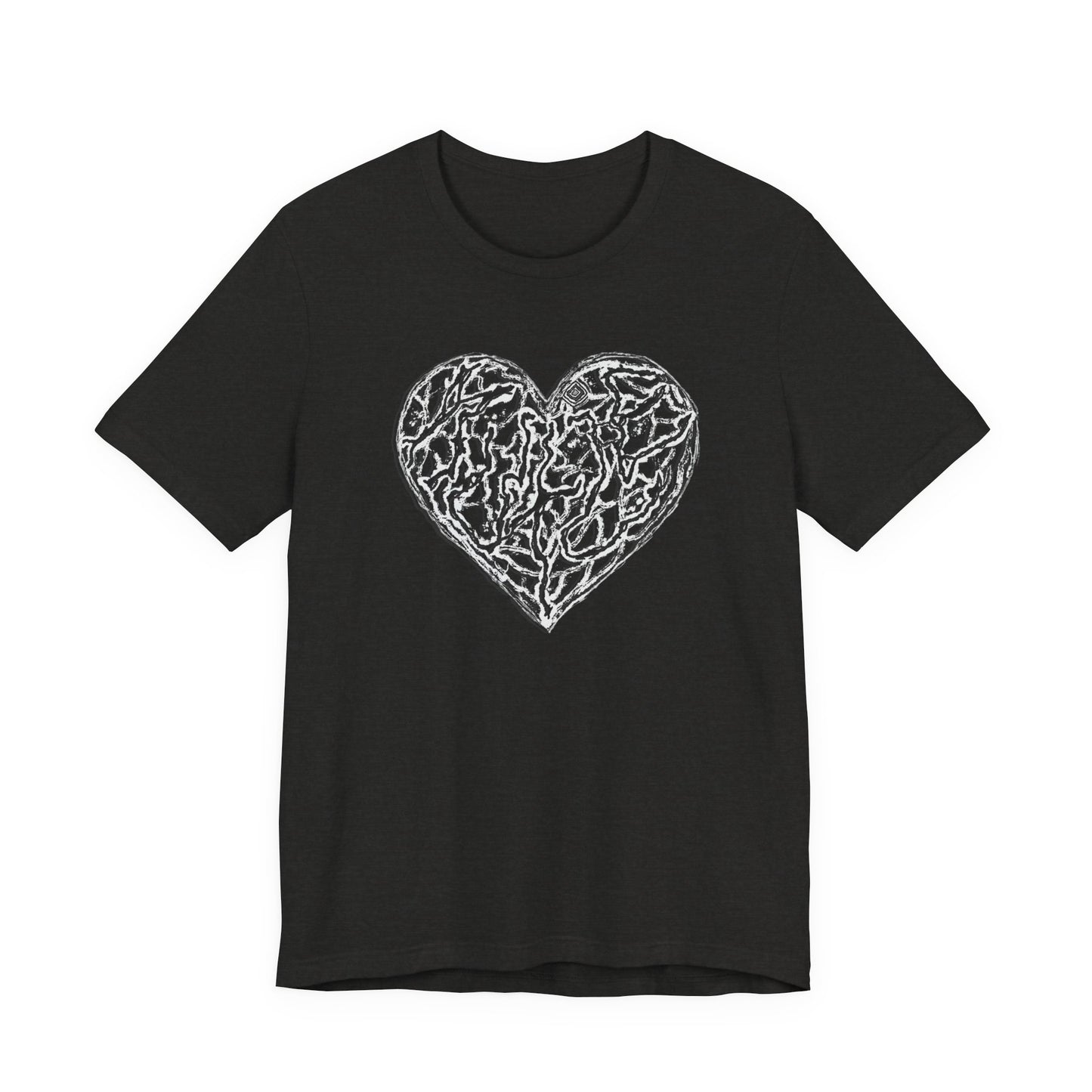 Kutie Heart Unisex Jersey Short Sleeve Tee