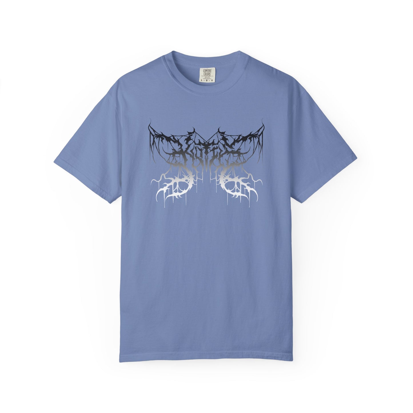 B&W Metal Kutie Logo Garment-Dyed T-shirt
