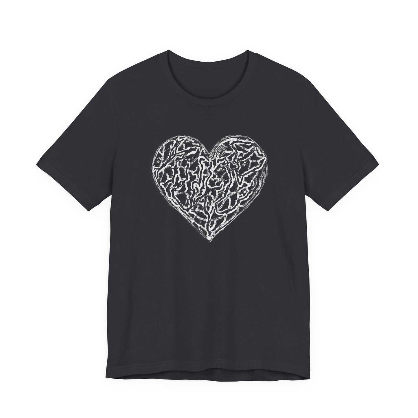 Kutie Heart Unisex Jersey Short Sleeve Tee