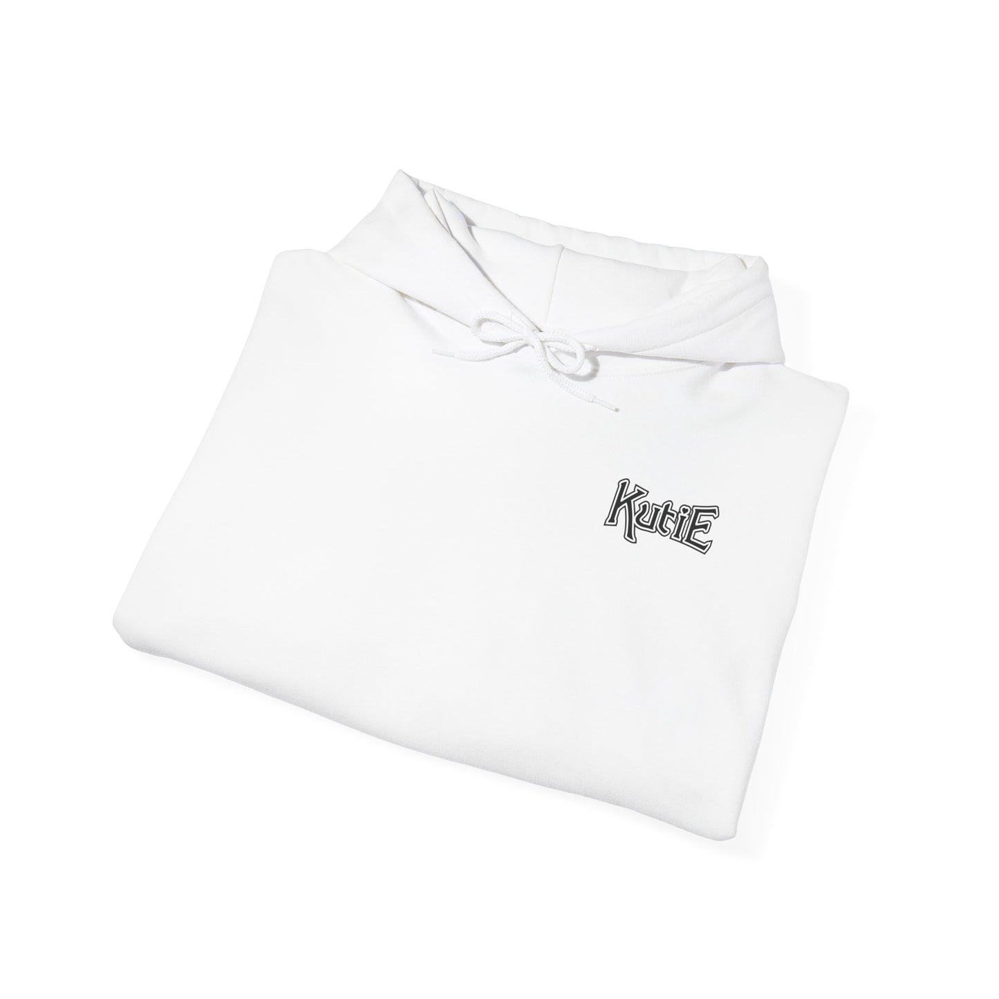 Kutie Pink Metal Front and Back Hoodie
