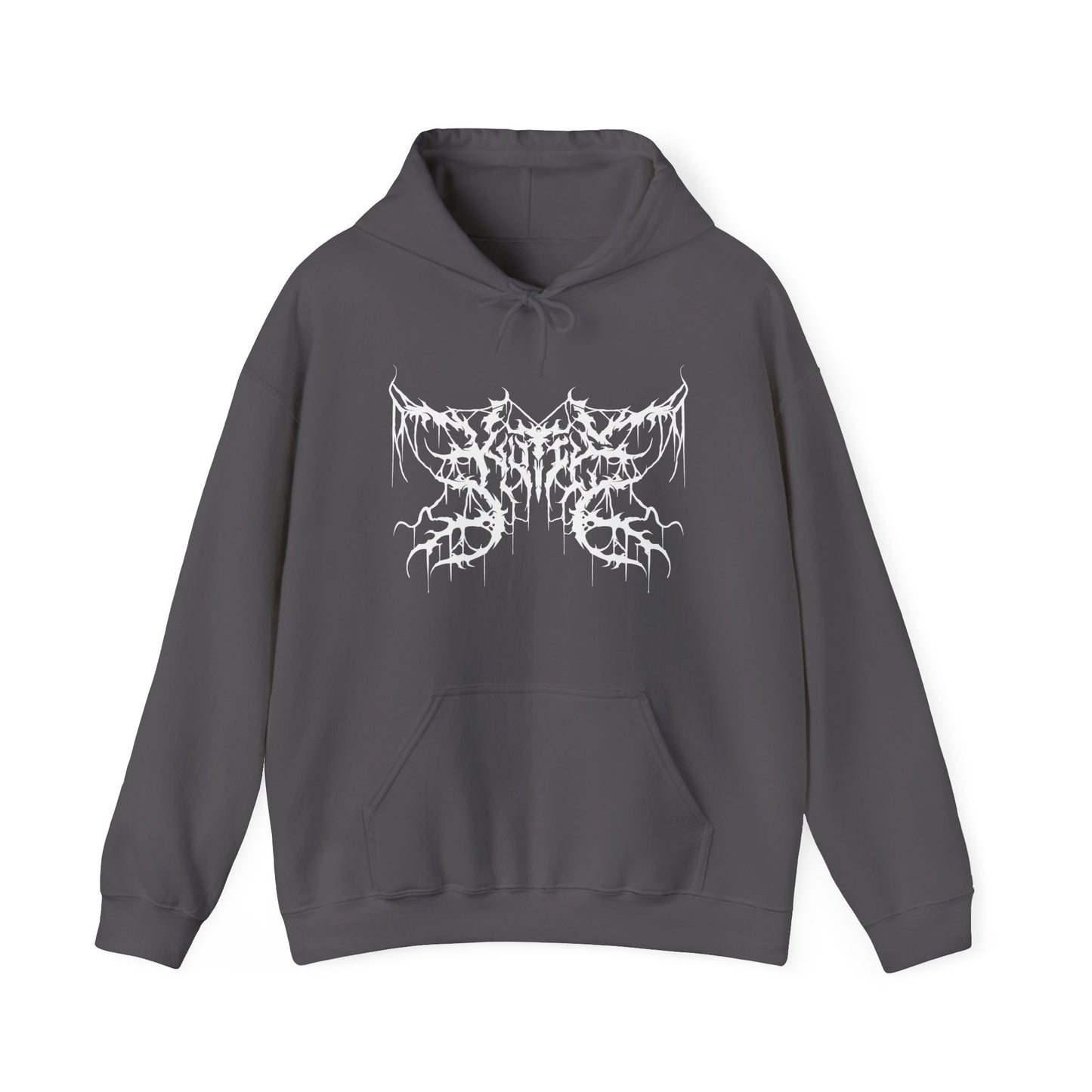 Kutie the Band B&W Butterfly Unisex Heavy Blend™ Hooded Sweatshirt