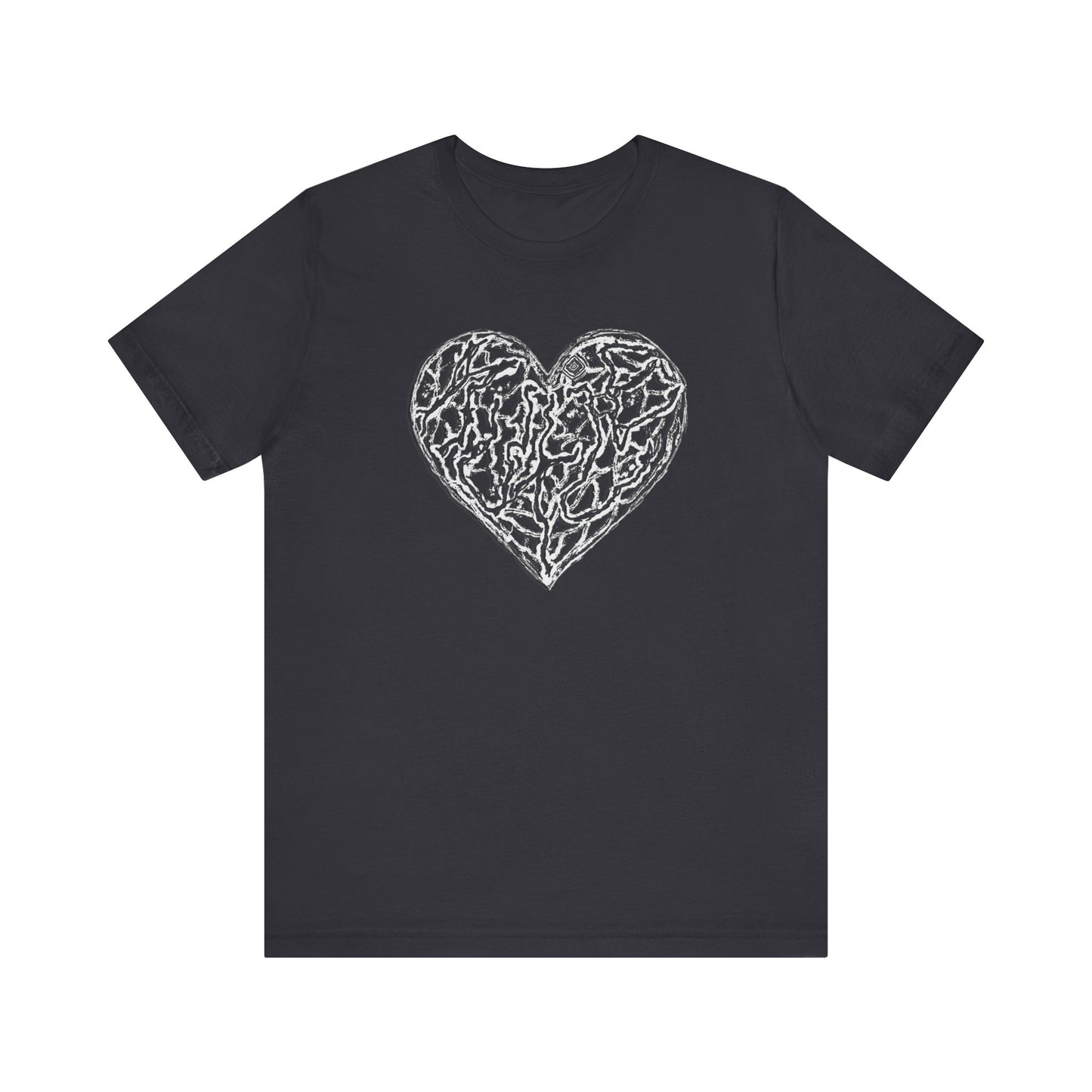 Kutie Heart Unisex Jersey Short Sleeve Tee