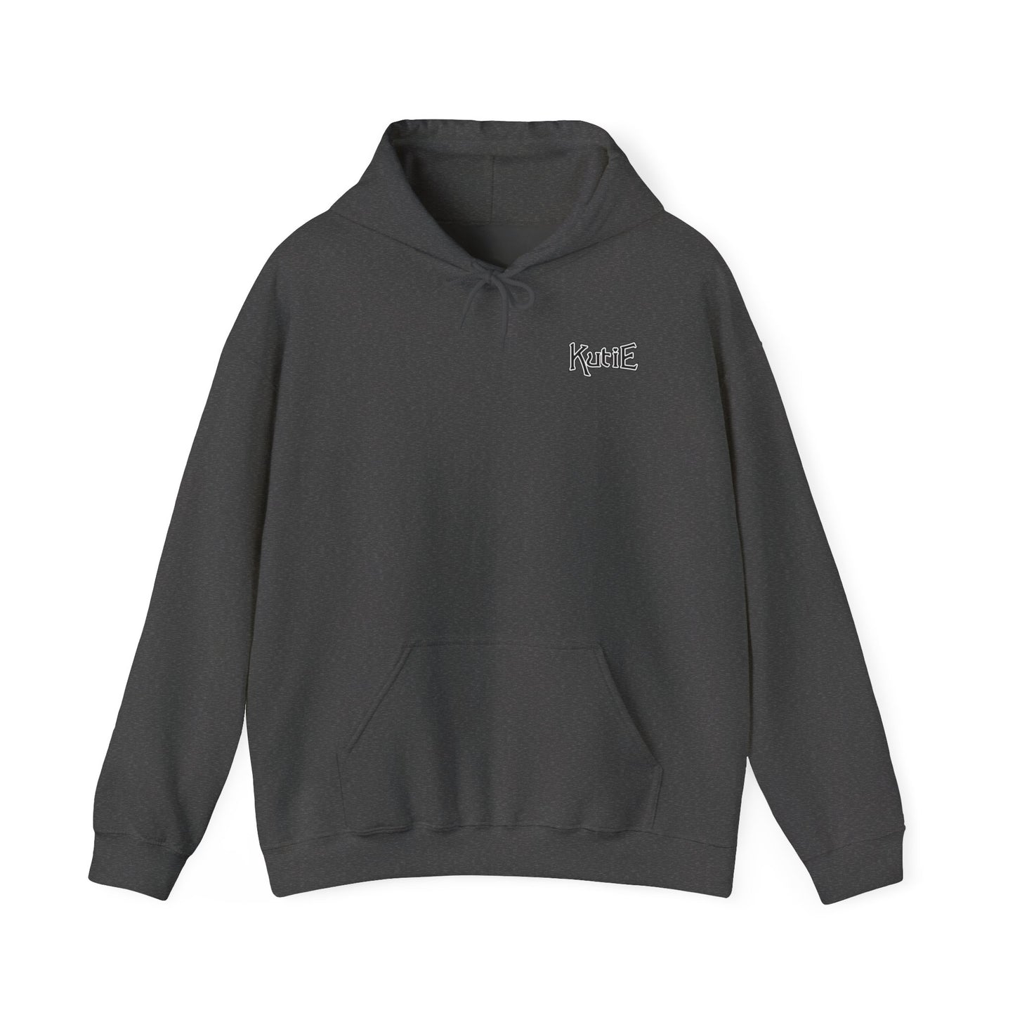 Kutie NEW Heart Front and Back Hoodie