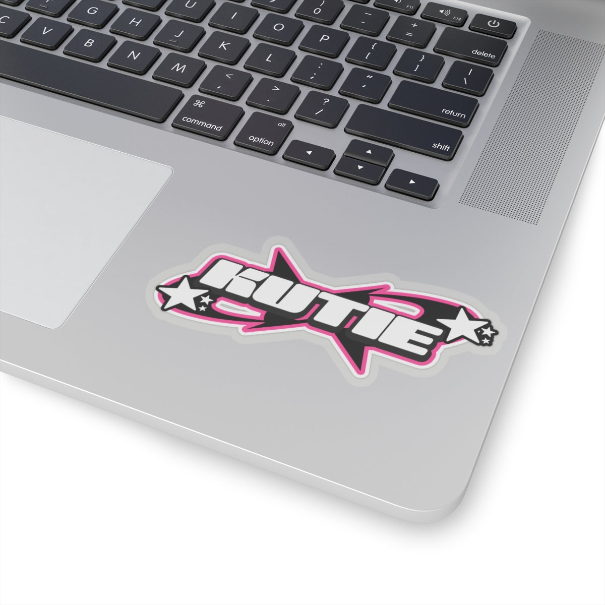 Kutie the Band Skater Logo Kiss-Cut Stickers