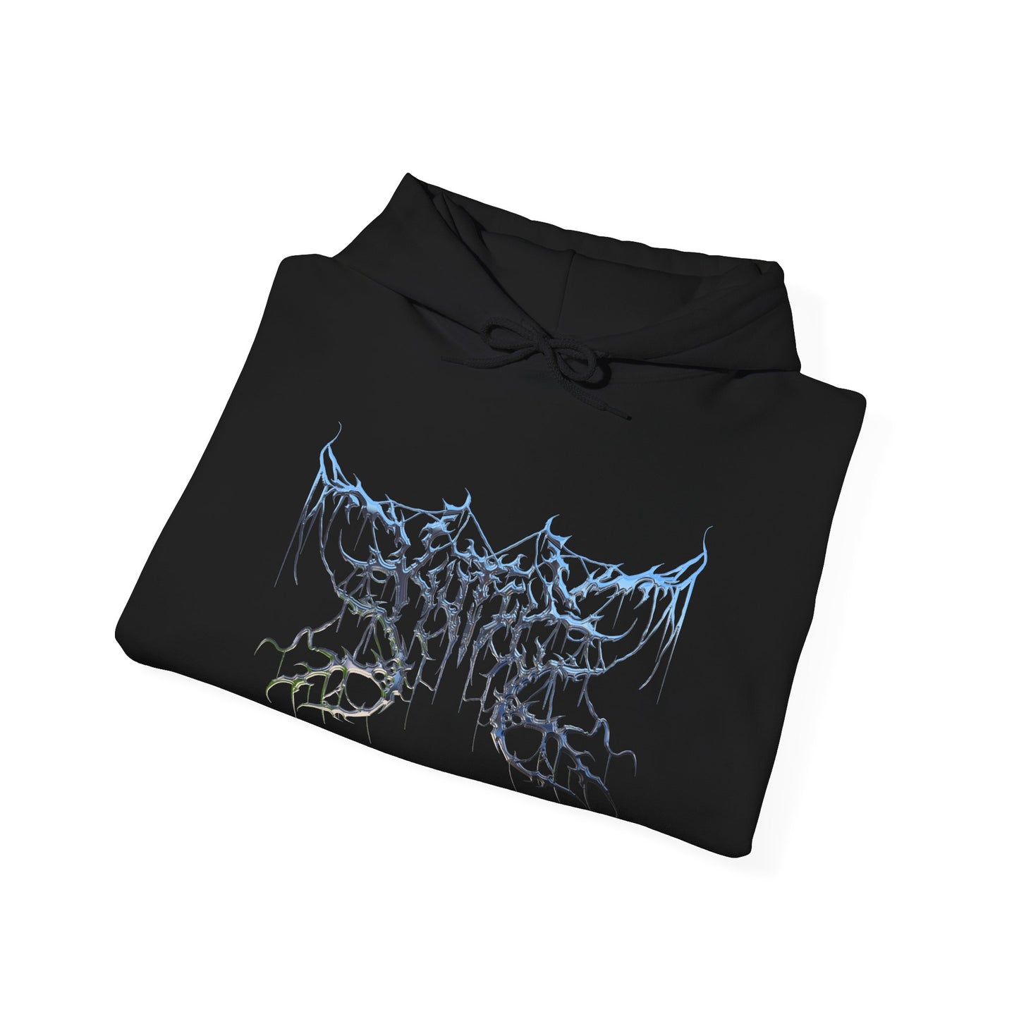 Kutie the Band Metal Butterfly Logo Unisex Heavy Blend™ Hooded Sweatshirt