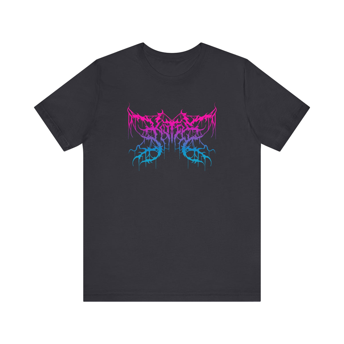 Kutie the Band Pink Blue Butterfly Unisex Jersey Short Sleeve Tee