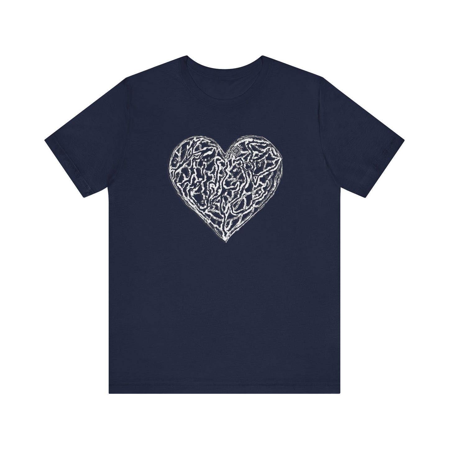 Kutie Heart Unisex Jersey Short Sleeve Tee