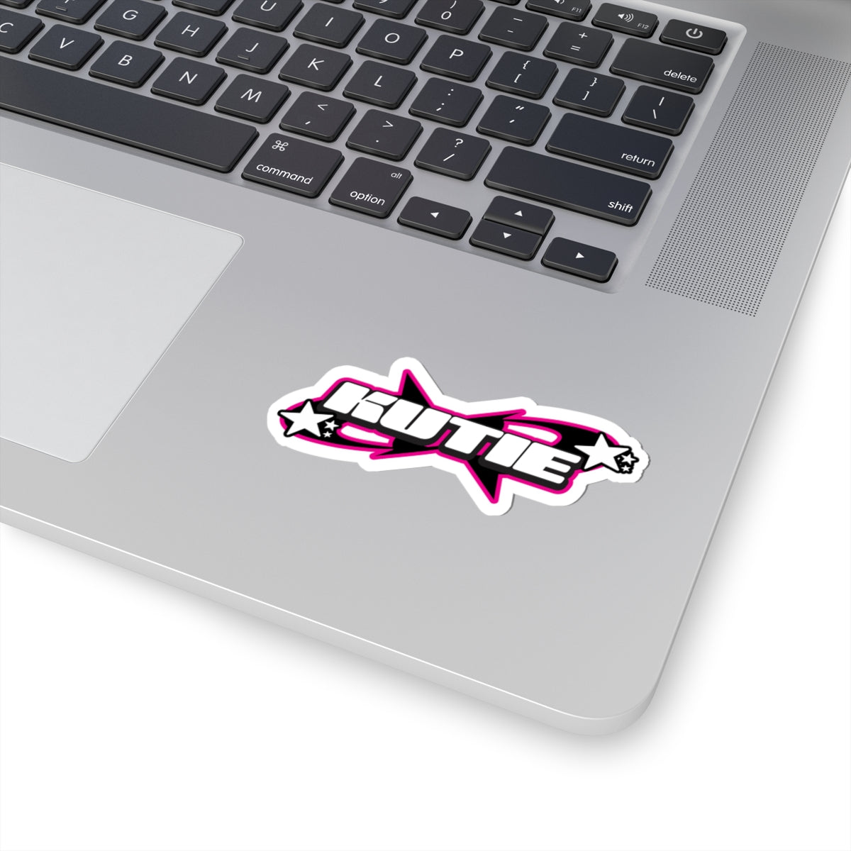 Kutie the Band Skater Logo Kiss-Cut Stickers