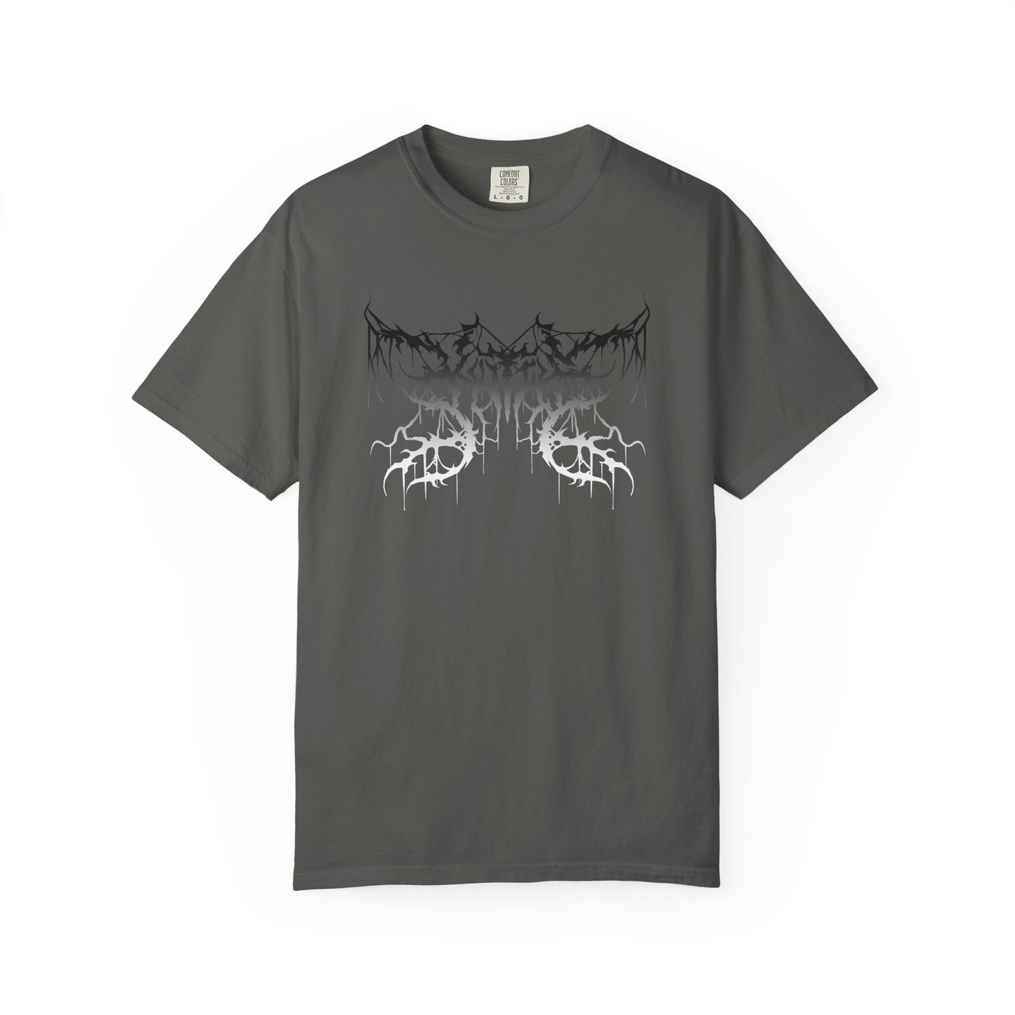 B&W Metal Kutie Logo Garment-Dyed T-shirt