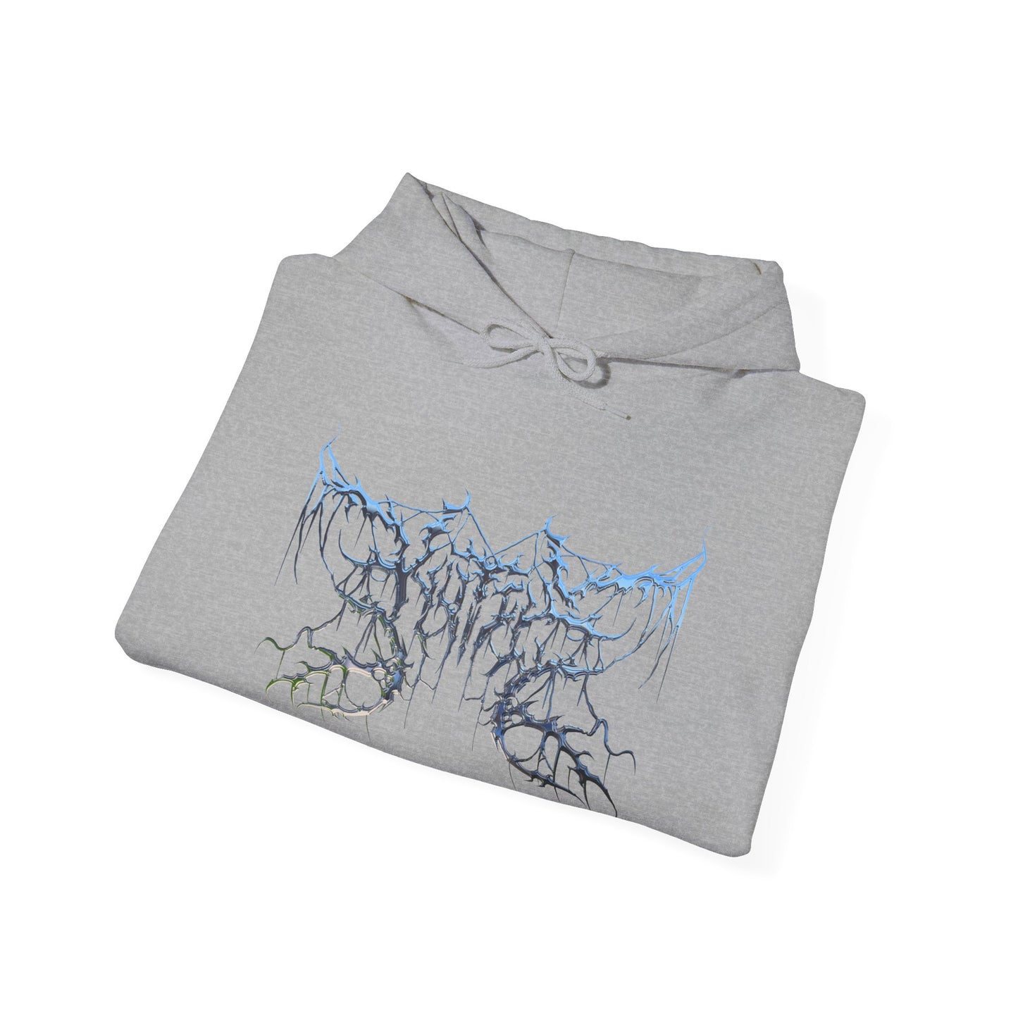 Kutie the Band Metal Butterfly Logo Unisex Heavy Blend™ Hooded Sweatshirt
