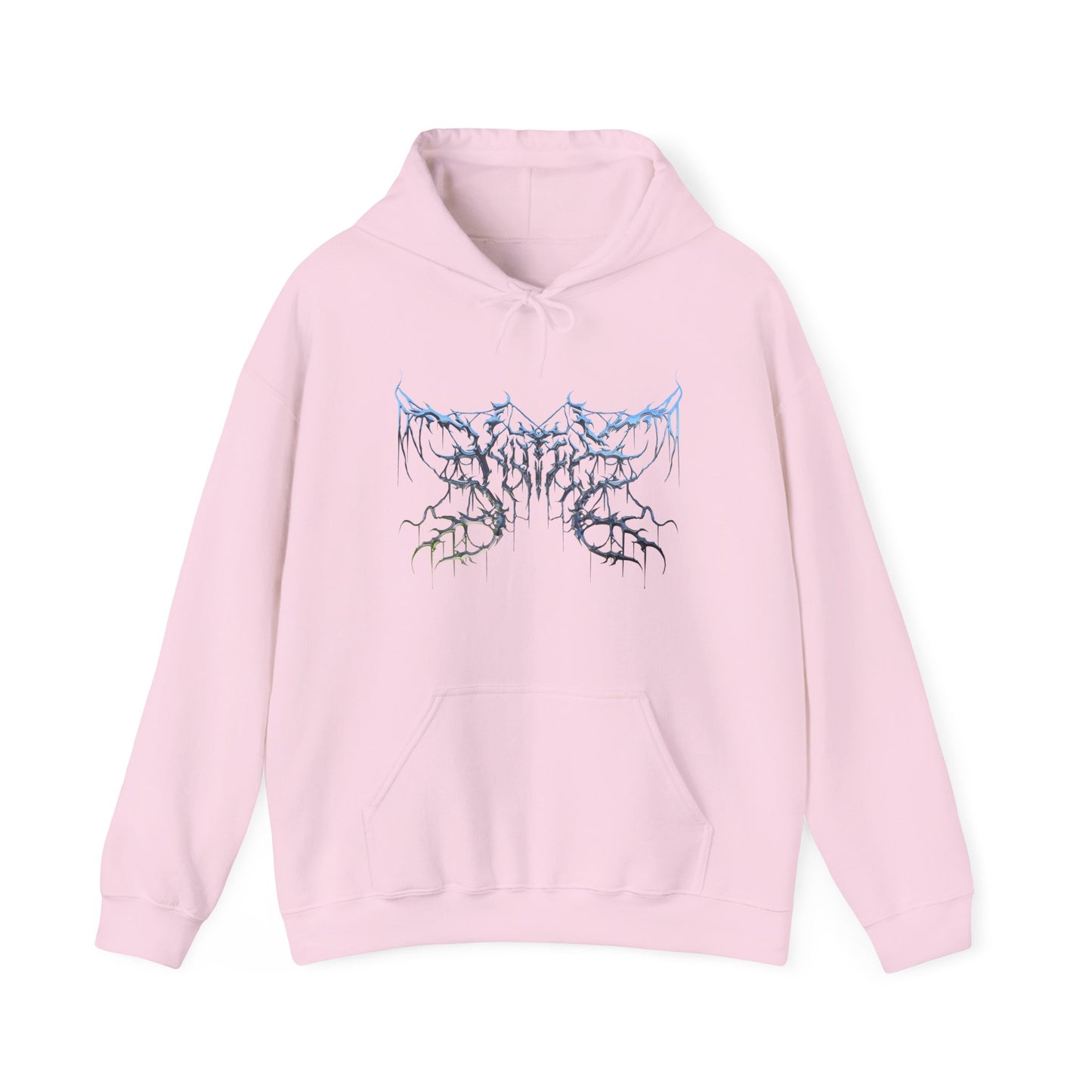 Kutie the Band Metal Butterfly Logo Unisex Heavy Blend™ Hooded Sweatshirt
