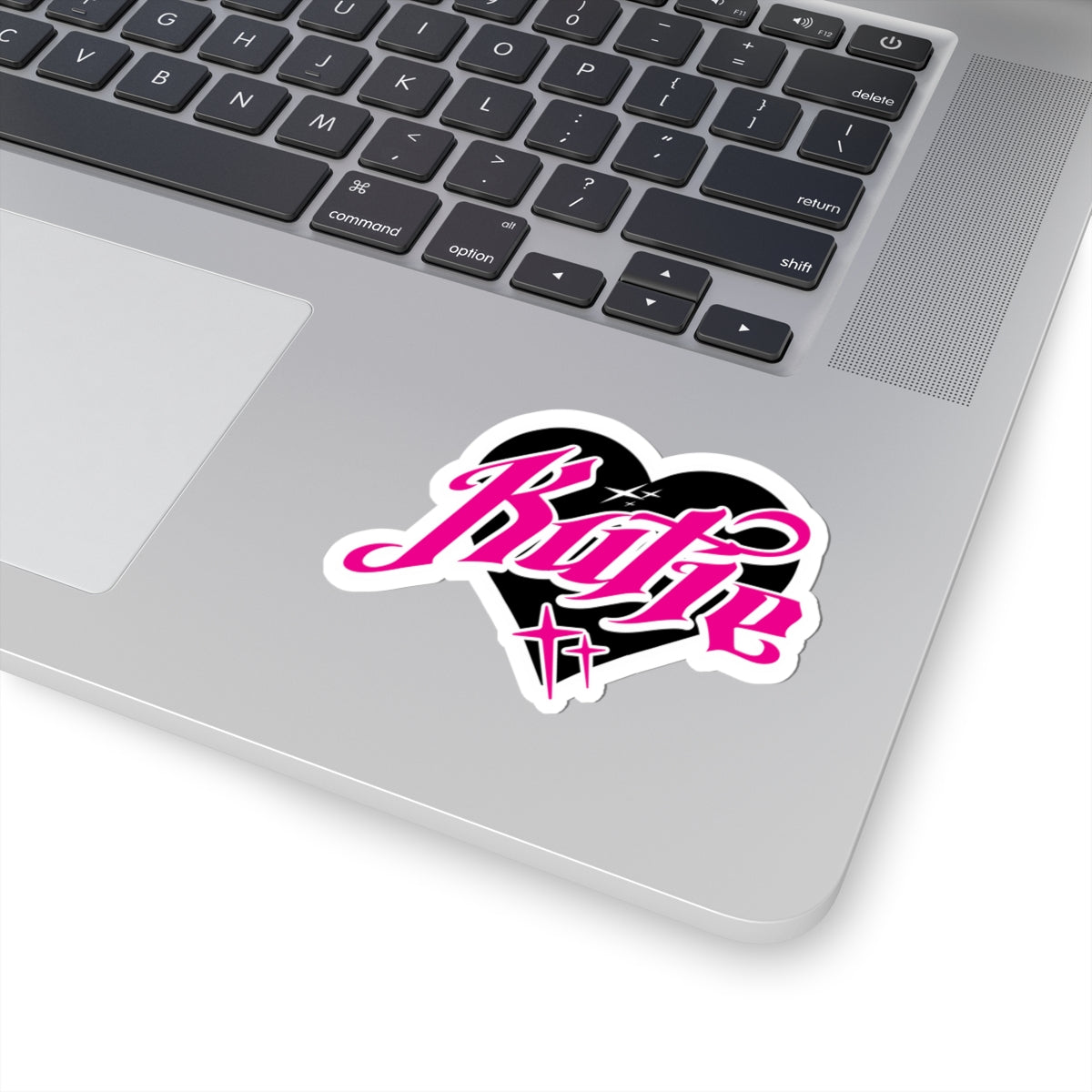 Kutie the Band, Heart Logo Kiss-Cut Stickers
