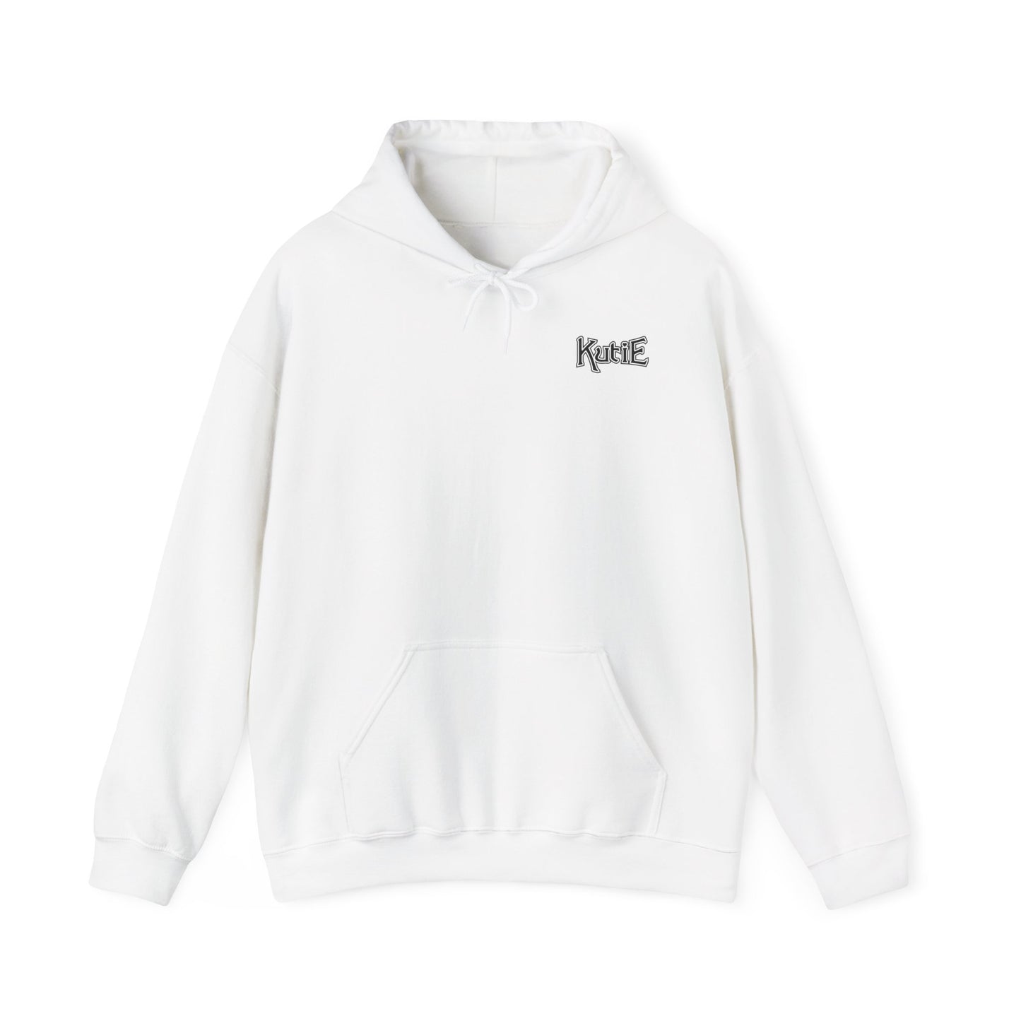 Kutie Pink Metal Front and Back Hoodie